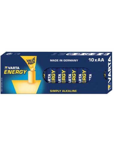 10x AA 4106 Batería de un solo uso Alcalino