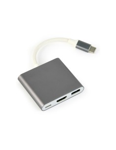 A-CM-HDMIF-02-SG Adaptador gráfico USB 3840 x 2160 Pixeles Gris
