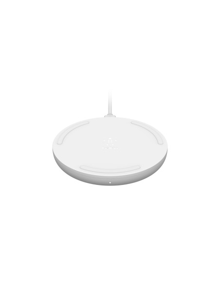 WIA001BTWH cargador de dispositivo móvil Teléfono Blanco Corriente alterna Cargador inalámbrico Carga rápida Auto