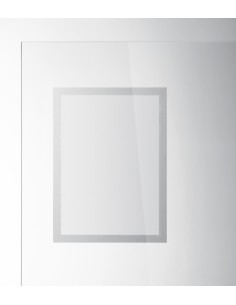 DURAFRAME Sun A4 Portacarteles Plata