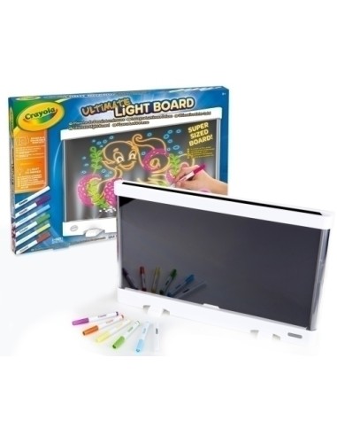 JUEGO CRAYOLA PIZARRA LED DE LUXE