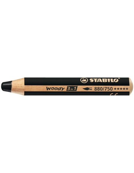 woody 3 in 1 Negro 880/750 - Pack de 5 unidades