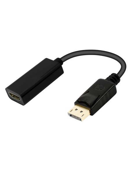 EC1456 adaptador de cable de vídeo 0,15 m DisplayPort HDMI tipo A (Estándar) Negro