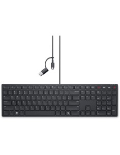KB525C teclado Oficina USB QWERTY Español Negro