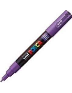 MARCADOR UNI POSCA PC1M COLOR VIOLETA 07MM