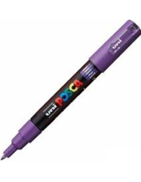 MARCADOR UNI POSCA PC1M COLOR VIOLETA 07MM
