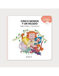 Cinco monos y un helado