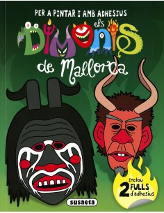 Dimonis de Mallorca per a pintar i amb adhesius 1