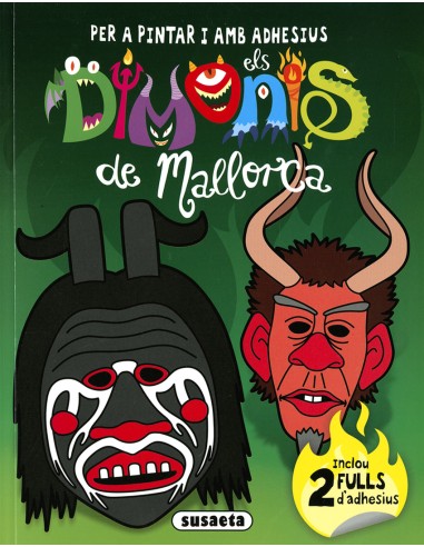 Dimonis de Mallorca per a pintar i amb adhesius 1
