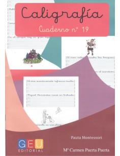 Caligrafia pauta montessori