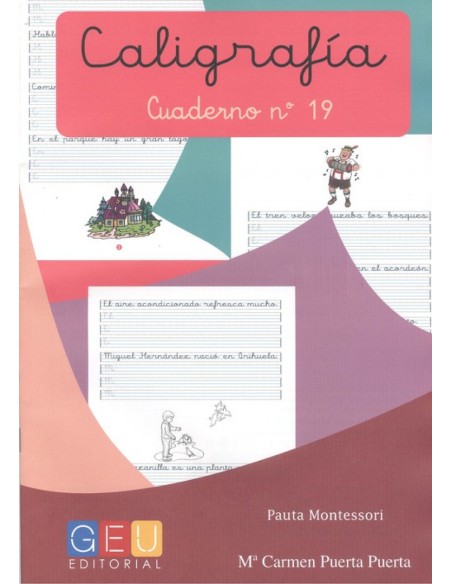 Caligrafia pauta montessori