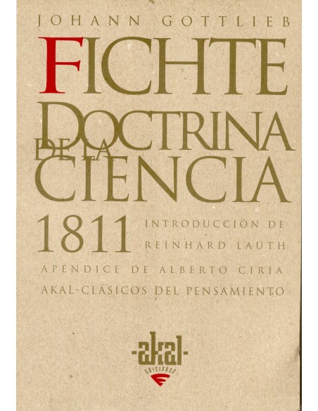 La doctrina de la ciencia 1811