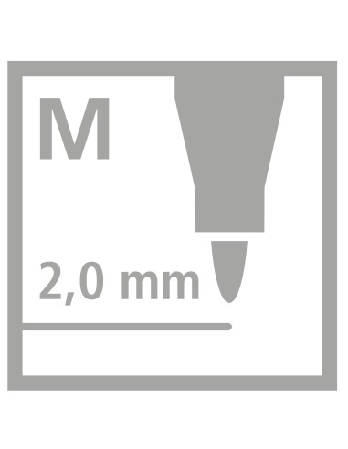 power rotulador Medio Multicolor 24 pieza(s)