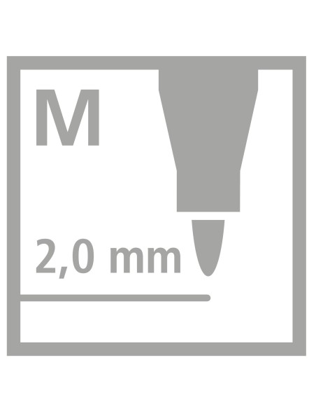 power rotulador Medio Multicolor 24 pieza(s)