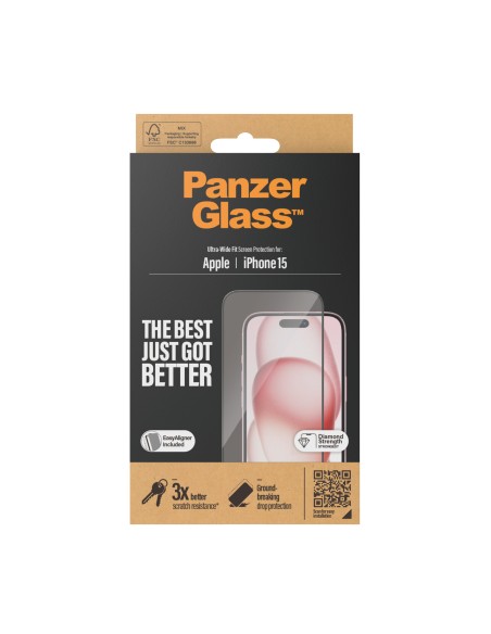 Ultra Wide Fit Protector de pantalla Apple 1 pieza(s)