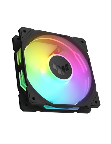 TUF Gaming TR120 ARGB Reverse Fan - Single Pack Carcasa del ordenador Ventilador 12 cm Negro