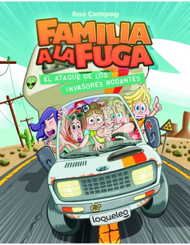 El ataque de los invasores rodantes Familia a la fuga 4