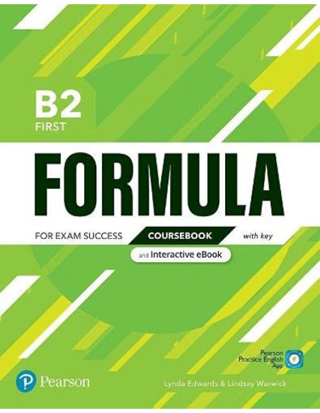 Formula B2 First Coursebook and Interactive eBook with Key with Digital Resources
