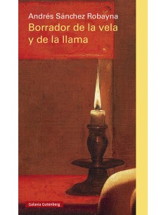 Borrador de la vela y la llama