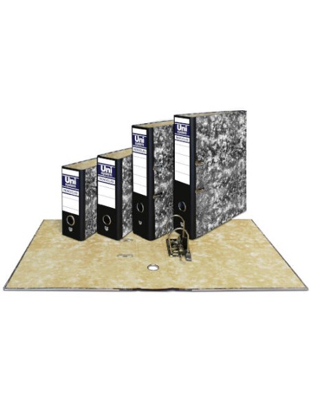 ARCHIVADOR NOVOCLAS A4 65MM SIN RADO COLOR NEGRO UNISYSTEM NOVOCLAS 7439010