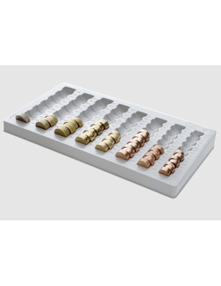 7442 GS bandeja para cajón portamonedas Blanco