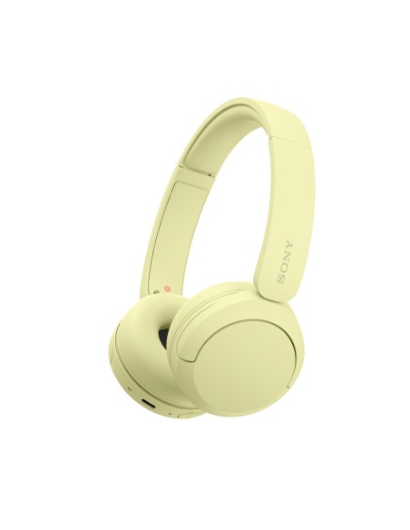 WHCH520Y.CE7 auricular y casco Auriculares Inalámbrico Diadema Llamadas/Música USB Tipo C Bluetooth Amarillo