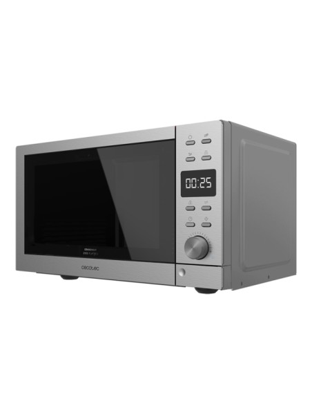 01398 microondas Encimera Solo microondas 20 L 700 W Negro, Acero