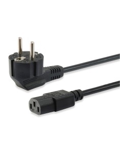 112120 cable de transmisión Negro 1,8 m CEE 7/7 C13 acoplador