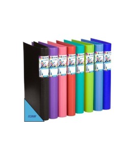 Carpeta de Anillas Foam A4 4X25MM Surtido de Colores - Pack de 10 unidades