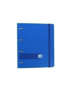CARPEBLOC OXFORD A4 4AN.100 Hj AZUL MARI - 400131298 - Pack de 4 unidades
