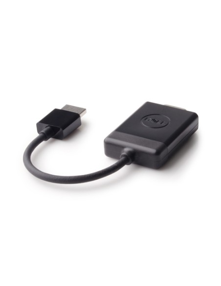 492-11682 adaptador de cable de vídeo VGA (D-Sub) HDMI tipo A (Estándar) Negro