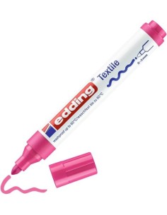 C 10 ROTULADOR EDDING 4500 TEXTIL COLOR ROSA 09