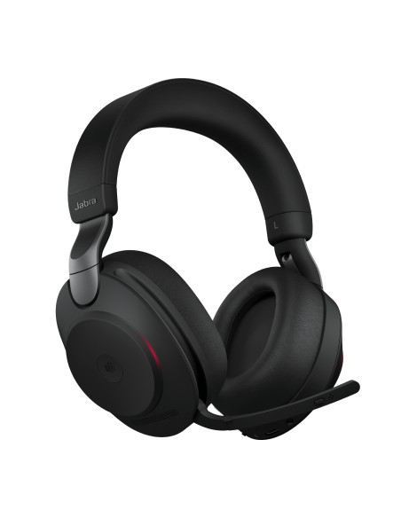 Evolve2 85, MS Stereo Auriculares Inalámbrico y alámbrico Diadema Oficina/Centro de llamadas USB Tipo C Bluetooth Negro