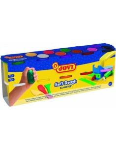 Pack 10 botes blandiver soft dough 110g colores surtidos