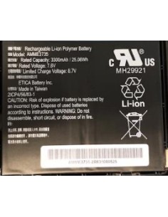 BTRY-ET5X-10IN3-02 accesorio o pieza de recambio para tableta Batería