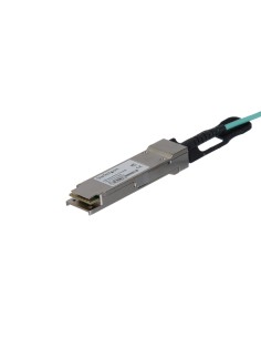 Cable de 10m AOC QSFP+ a QSFP+ 40G Compatible con MSA sin Codificar - Fibra Óptica Activa QSFP+ de 40 GbE - Cable Módulo Transce