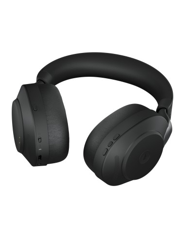 Evolve2 85, MS Stereo Auriculares Inalámbrico y alámbrico Diadema Oficina/Centro de llamadas USB tipo A Bluetooth Negro
