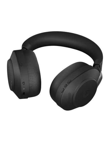 Evolve2 85, MS Stereo Auriculares Inalámbrico y alámbrico Diadema Oficina/Centro de llamadas USB tipo A Bluetooth Negro