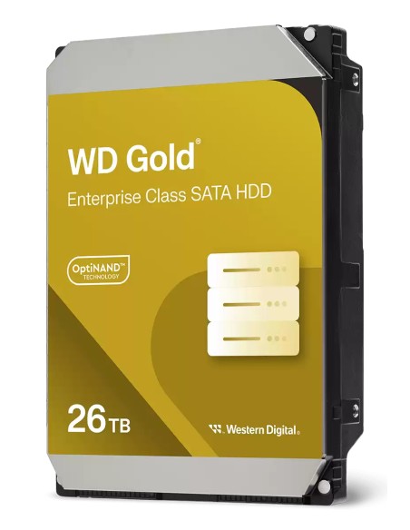 Gold WD261KRYZ disco duro interno 26 TB 7200 RPM 512 MB 3.5" Serial ATA III