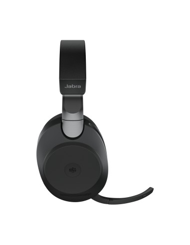 Evolve2 85, MS Stereo Auriculares Inalámbrico y alámbrico Diadema Oficina/Centro de llamadas USB tipo A Bluetooth Negro