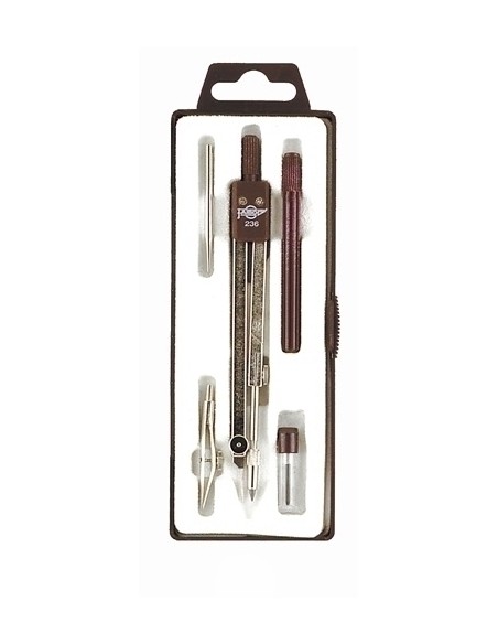 COMPAS ESCOLAR MINAS C/ACCESORIOS