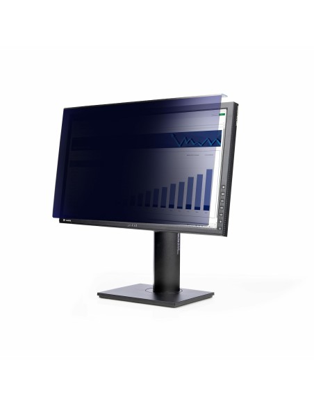 Filtro de Privacidad 16:9 para Monitor de 27" - Colgante - Protector Acrílico de Pantalla - Ángulo de Visión de +/- 30° - Brilla