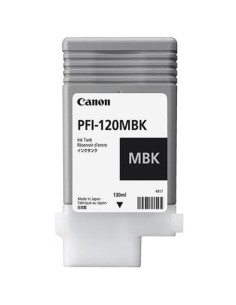 PFI-120MBK cartucho de tinta 1 pieza(s) Original Negro mate