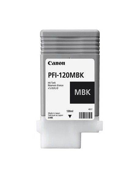 PFI-120MBK cartucho de tinta 1 pieza(s) Original Negro mate
