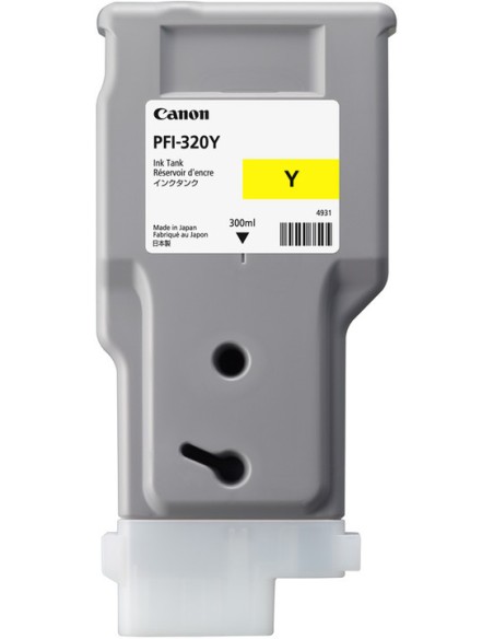 PFI-320Y cartucho de tinta 1 pieza(s) Original Amarillo