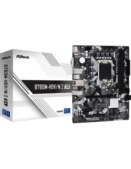 B760M-HDV/M.2 D4 Intel B760 LGA 1700 micro ATX