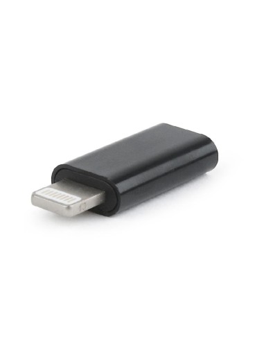 A-USB-CF8PM-01 cambiador de género para cable USB type-C 8 pines Negro