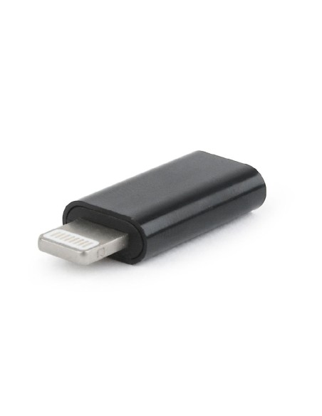 A-USB-CF8PM-01 cambiador de género para cable USB type-C 8 pines Negro