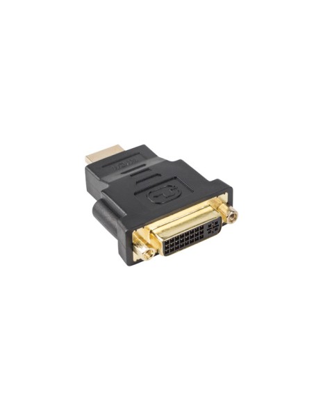 AD-0014-BK cambiador de género para cable HDMI DVI-D (F) (24 + 5) Negro