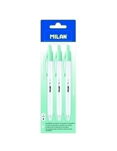 BOLIG.MILAN P1 ANTIBACTERIANO AZUL B/3